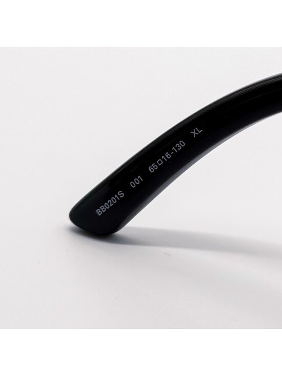 NEW BALENCIAGA BB0201S 001 SUNGLASSES BLACK OVERSIZED WOMEN EYEWEAR BALENCIAGA